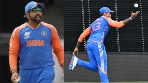 Sharma Hails Yadav's 'Moment of the Match' Catch in T20 World Cup Win; Credits Dravid's Extended Tenure