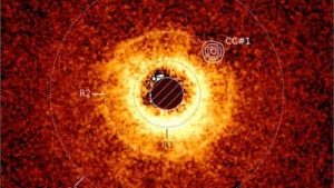 Webb Telescope Imaged Young Exoplanet, TWA 7b, Shaping Debris Disk 111 Light-Years Away