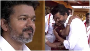 Vijay Overcome with Emotion at Madurai Event as Fans Show Outpouring of Support; Politician's Parents Share Touching Moment