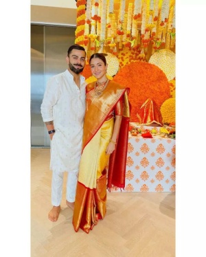 When Anushka Sharma and Virat Kohli brought Ganpati Bappa home after baby Vamika’s birth