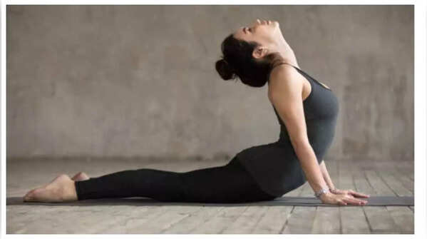 Cobra Pose for stretching and strengthening