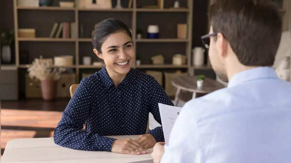 Candidate asking insightful questions at the end of an interview