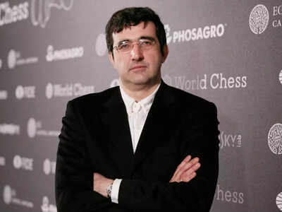 Vladimir Kramnik in thoughtful pose