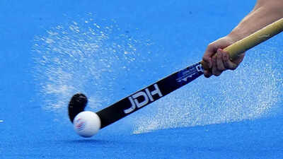 Hockey stick in action