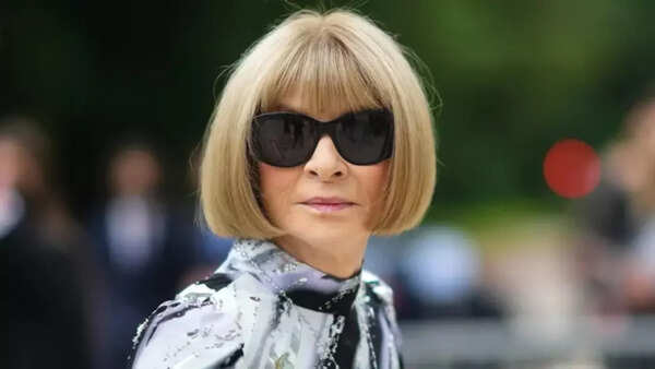 Anna Wintour, the influential Editor-in-Chief of Vogue.