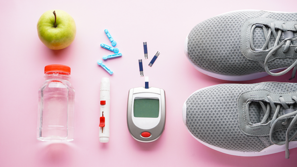 Illustration of the link between diet and diabetes
