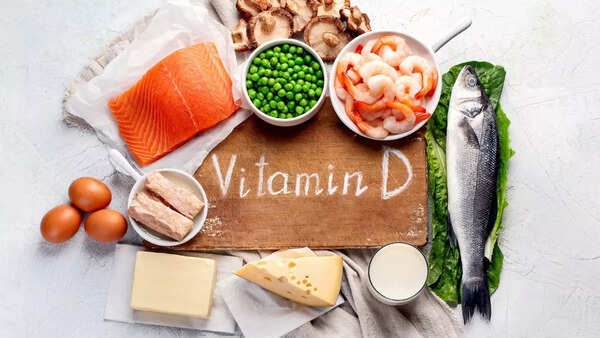 Various foods rich in Vitamin D