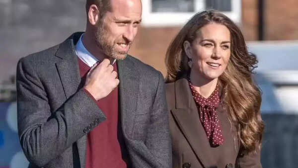 Prince William and Kate Middleton on their wedding day