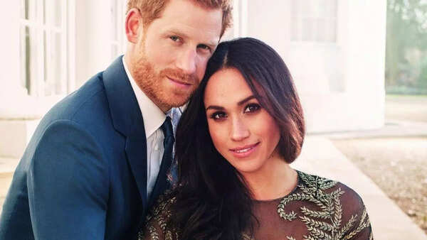 Meghan Markle and Prince Harry leaving Windsor Castle after their wedding
