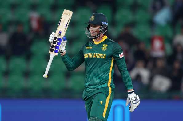 Rassie van der Dussen steps up as captain for South Africa.