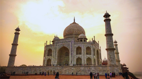 The Taj Mahal, a marble symbol of love