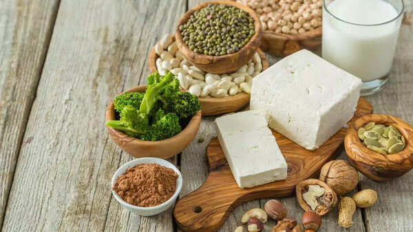 Various vegetarian protein options