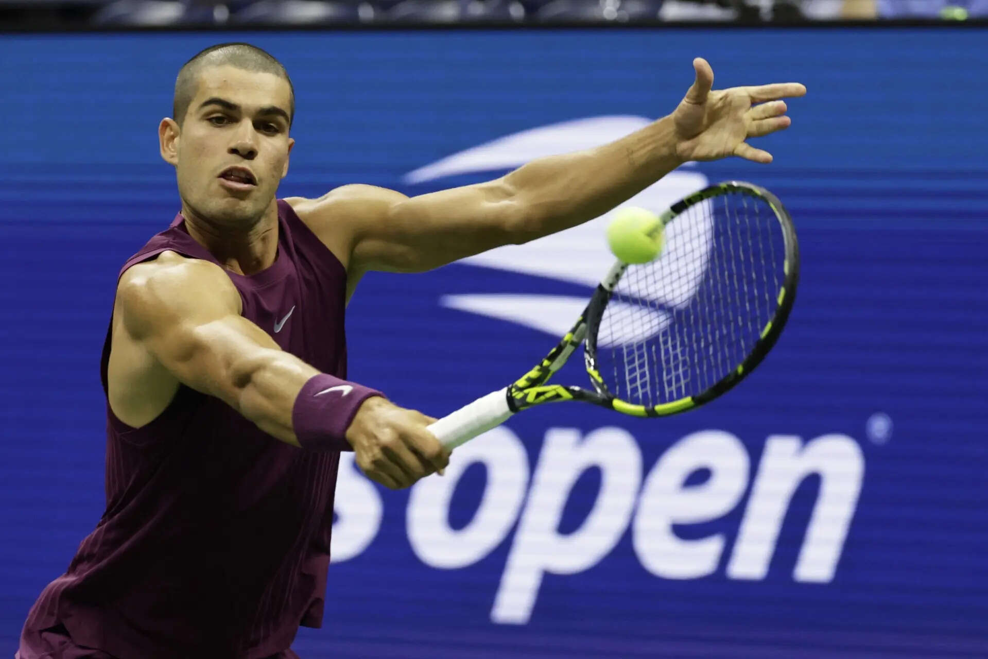 A cut above? Carlos Alcaraz's shaved head makes its US Open debut in his first-round win